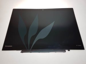 Module écran QHD (dalle + vitre tactile + bezel) neuf pour Lenovo Thinkpad X1 carbon 3ème génération (type 20BS 20BT)