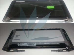 Module écran (dalle + vitre tactile + contour écran + charnières) pour HP X360 310 G1