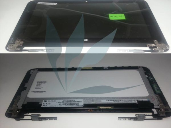 Module écran complet (Dalle, vitre tactile, capot écran, charnières