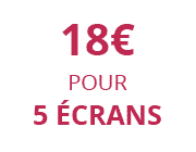 Réduction pour l'achat de 5 écrans