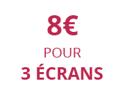 Réduction pour l'achat de 3 écrans