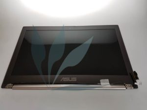 Module écran complet HD+ (dalle + capot écran gris + bezel + câble video + charnières) pour Asus UX31L