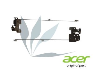Paire de charni&egrave;res gauche / droite neuves d'origine Acer pour Acer Aspire A317-51K